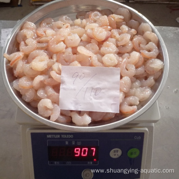 Frozen Peeled Undeveined Red Shrimp Eu Treated